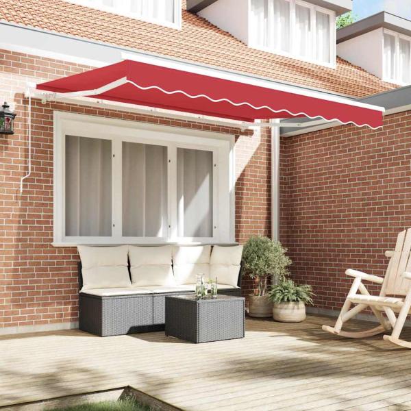 Markisenersatzstoff für 300 x 250 cm Rahmen Rot