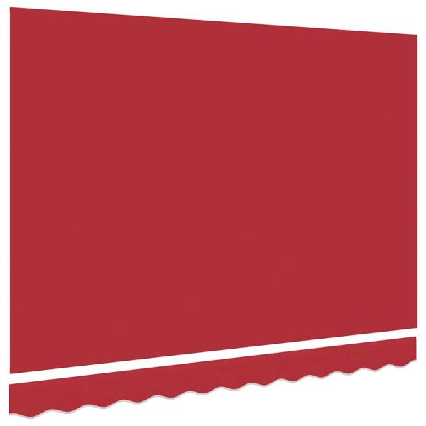 Markisenersatzstoff für 300 x 250 cm Rahmen Rot
