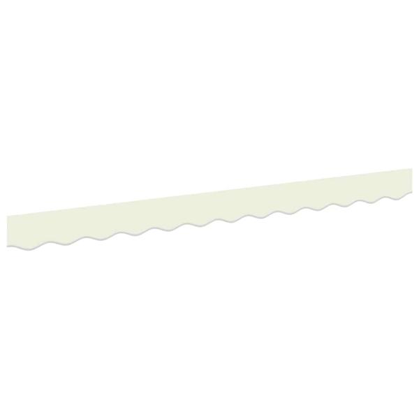 Markisenblende für 2,5 m Rahmen Creme 2,3x0,2 m