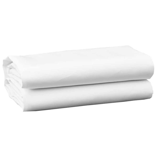 ARDEBO.de - Ersatzstoff für Markisen Weiß 10x1.6 m
