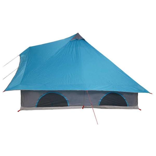 Tipi Zelt 8 Personen Blau Taft