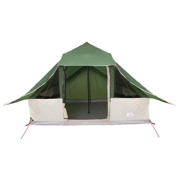 Tipi Zelt 10 Personen Grün Taft