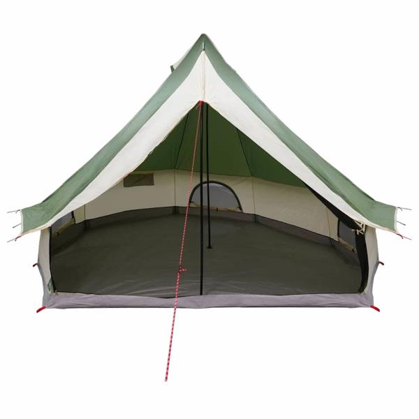 Familienzelt Tipi Grün für 8 Personen wasserdicht