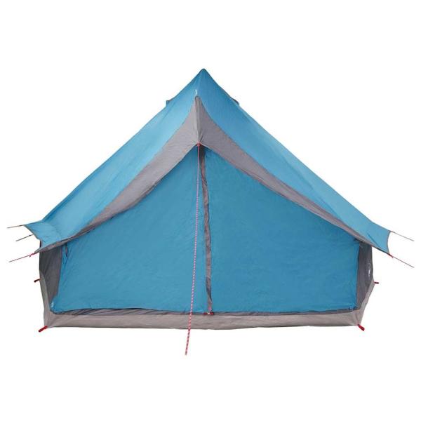 Familienzelt Tipi Blau 8-Personen wasserdicht