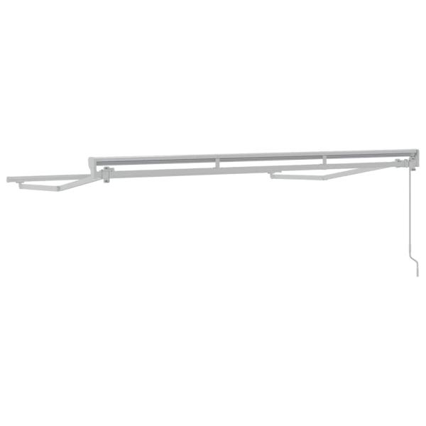 ARDEBO.de - Semi-Cassette Markisenrahmen einziehbar manuell betriebenes Metall