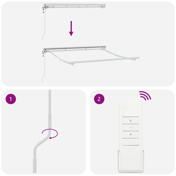 Elektrisches Halb-Kassette Markisen-Gestell Einziehbar Metall