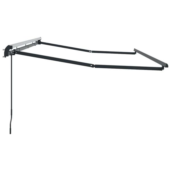 Markisenrahmen manuell betrieben einziehbar 4x2 m Metall