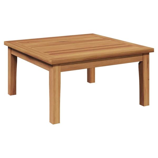 Gartentisch 60x60x30 cm Massivholz Teak