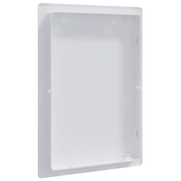 Zugangspanels 2 stk. Weiß 15 x 23 cm ABS Kunststoff