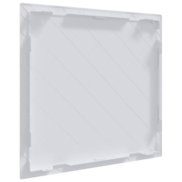 Zugangspanels Weiß 40 x 40 cm ABS Kunststoff