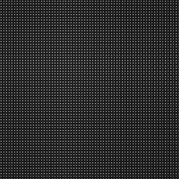 Sonnenliege Schwarz Stahl, Textilene Einzel