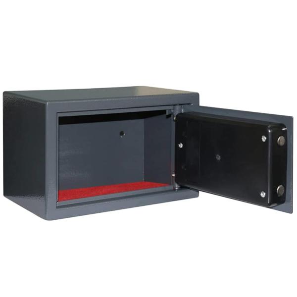 ARDEBO.de - Elektronischer Digitalsafe Dunkelgrau 31x20x20 cm Stahl