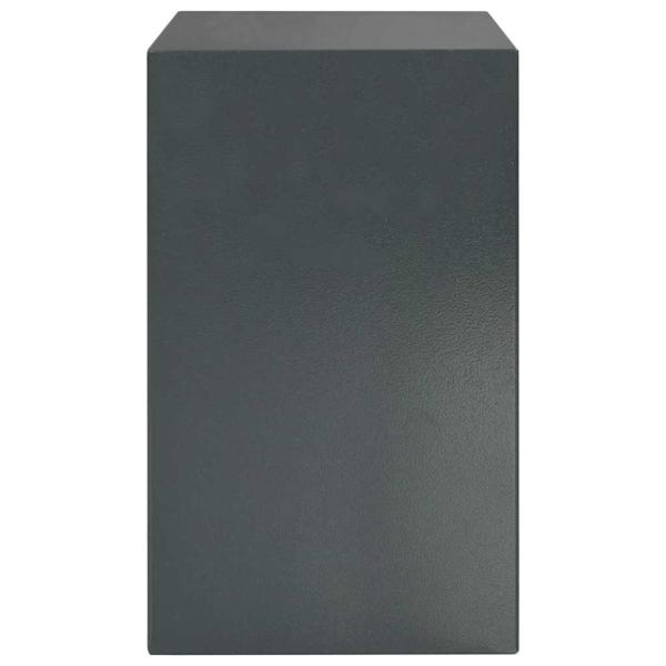 Elektronischer Digital Safe mit Fingerabdruckschloss 31x35x50 cm Stahl