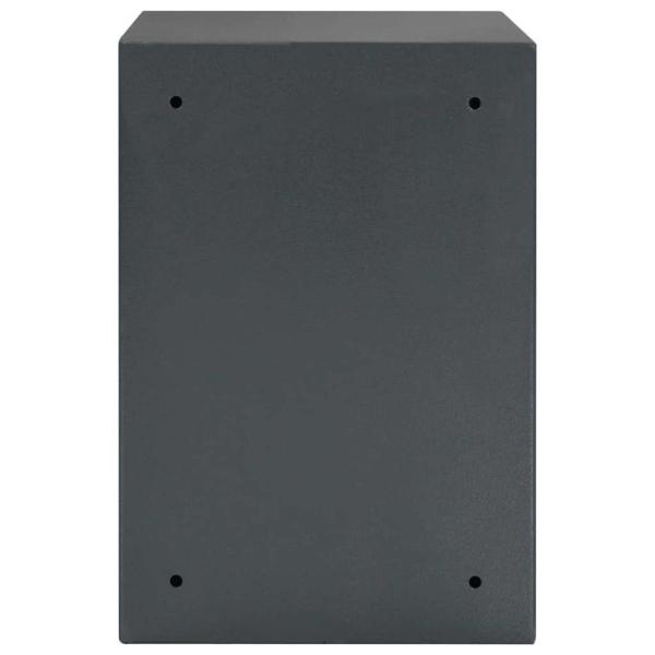 Elektronischer Digital Safe mit Fingerabdruckschloss 31x35x50 cm Stahl