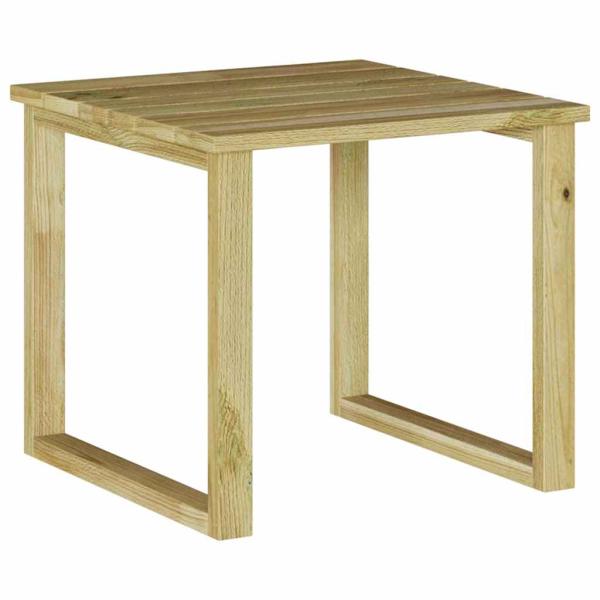 Sonnenbett Tisch 40x40x36 cm Imprägniertes Kiefernholz