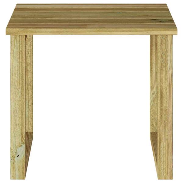 Sonnenbett Tisch 40x40x36 cm Imprägniertes Kiefernholz
