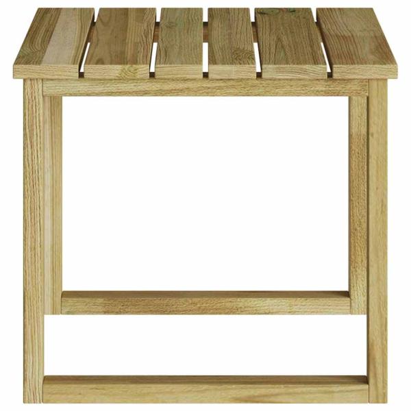 Sonnenbett Tisch 40x40x36 cm Imprägniertes Kiefernholz