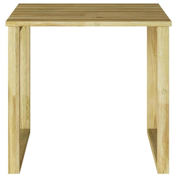 Sonnenliegetisch 50.5x50.5x46 cm Imprägniertes Kiefernholz