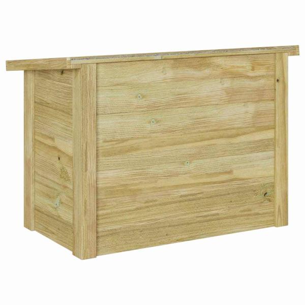 Aufbewahrungsbox 44x80x57 cm imprägniertes Kiefernholz