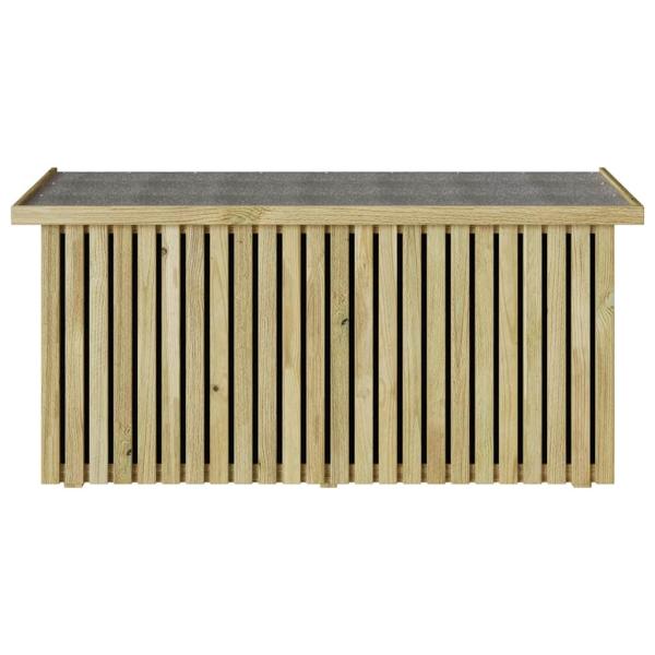 Aufbewahrungsbox 119x44x58,5 cm behandeltes Kiefernholz