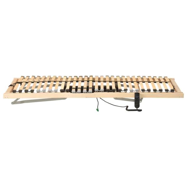 Elektrische Lattenbettbasis mit 26 Latten 7 Zonen 90 x 190 cm