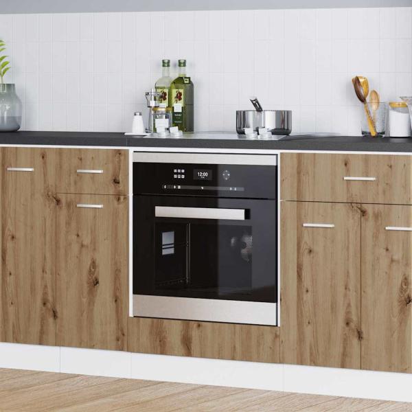 ARDEBO.de - Ofenschrank Artisan Eiche 60x46x81,5 cm Holzwerkstoff