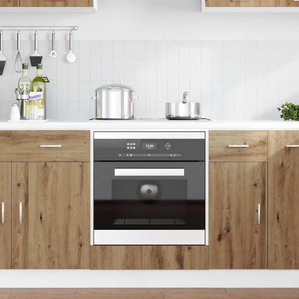 Ofenschrank Artisan Eiche 60x46x81,5 cm Holzwerkstoff