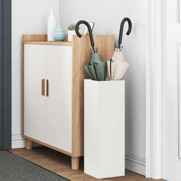 Regenschirmständer Weiß Holz Mittel Weißer Regenschirmständer