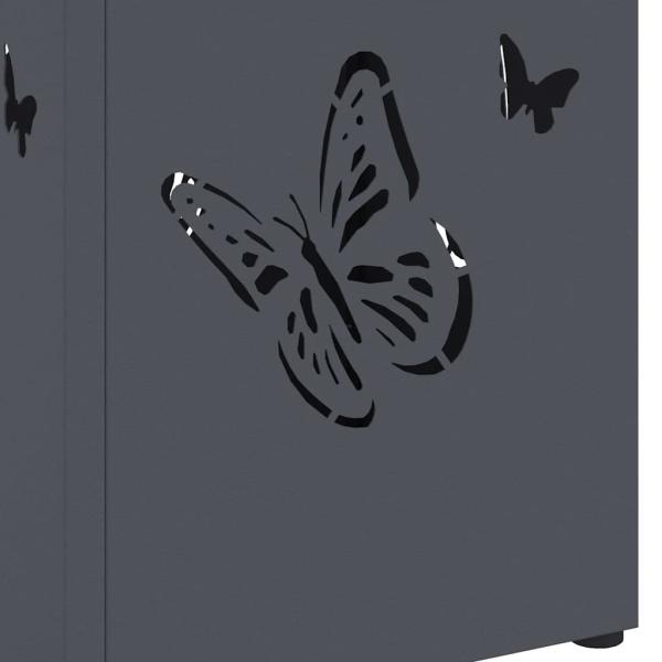 Regenschirmständer Anthrazit Metall Mittel Dekoratives Design