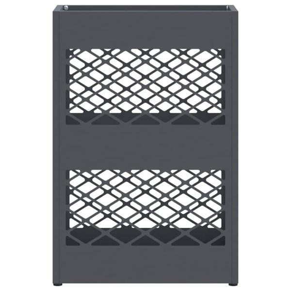 Regenschirmständer Anthrazit Metall Mittel Regenschirmständer