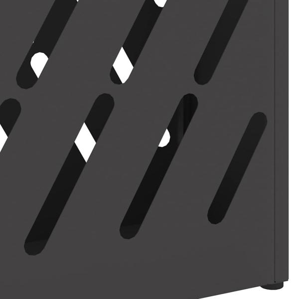 Regenschirmständer Schwarz Metall Mittel Regenschirmständer