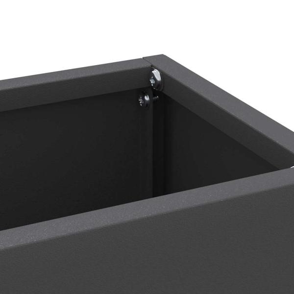 Regenschirmständer Schwarz Metall Standard Stauraum