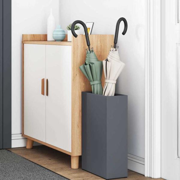 Regenschirmständer Anthrazit Metall Mittel Regenschirmständer