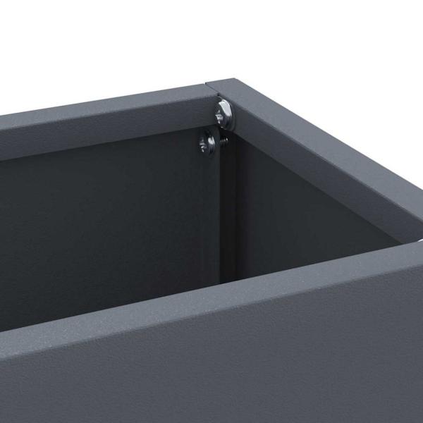 Regenschirmständer Anthrazit Metall Mittel Regenschirmständer