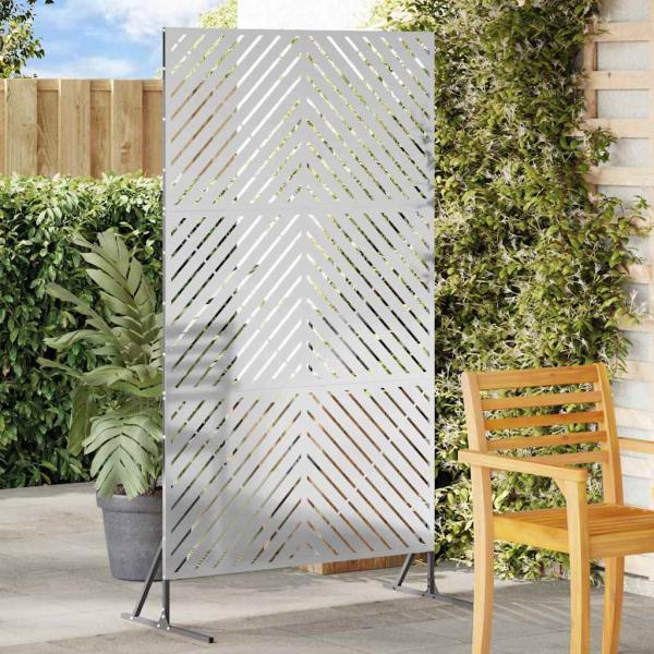 ARDEBO.de - Feuerverzinktes Stahlzaunpanel Feuerverzinkter Stahl Groß