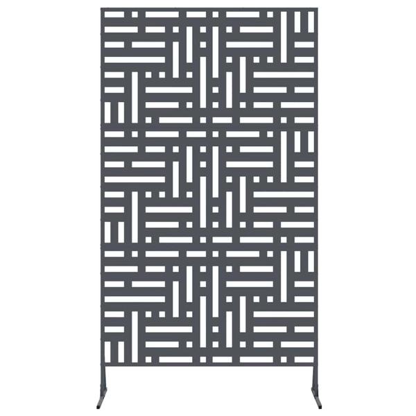 Metallzaunpanel Anthrazit Metall Groß Langlebig Zaunpanel