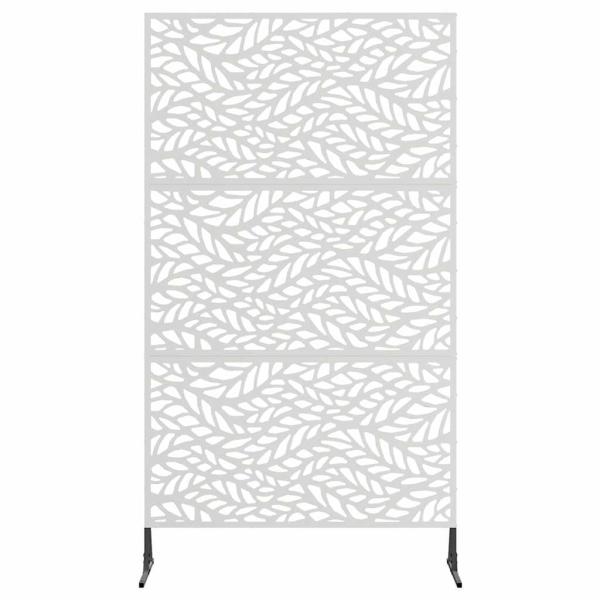 ARDEBO.de - Edelstahl-Zaunpaneel Edelstahl Groß Dekorative Intarsien