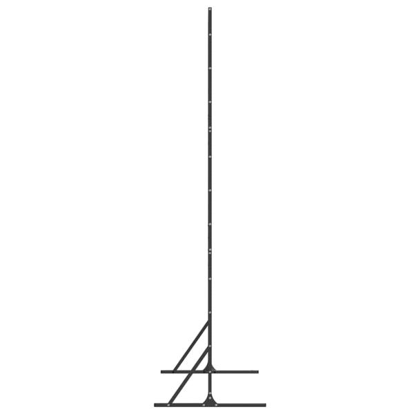 Privatsphäre Bildschirm 180 cm Schwarzes Stahl