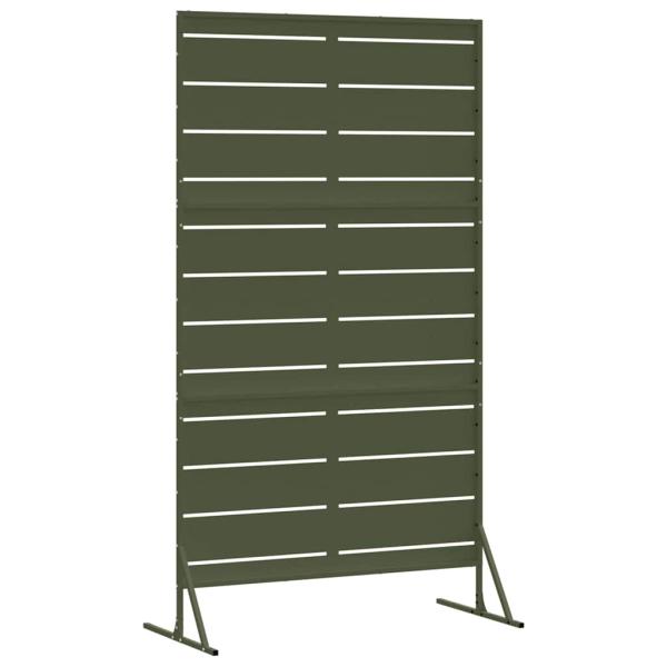 Metallzaunpanel Olivgrün Pulverbeschichteter Stahl