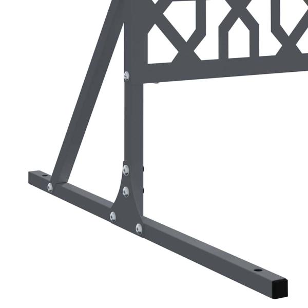 Pulverbeschichtetes Zaunpaneel Anthrazit Pulverbeschichteter Stahl