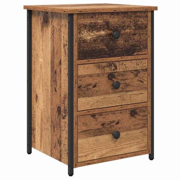 Alter Holztisch Alter Holz MDF, Spanplatte, Metall Mittel