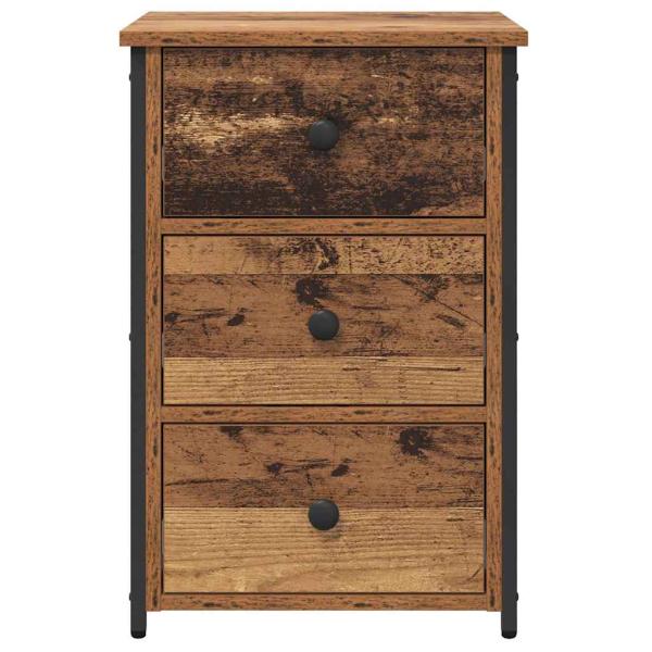 Alter Holztisch Alter Holz MDF, Spanplatte, Metall Mittel