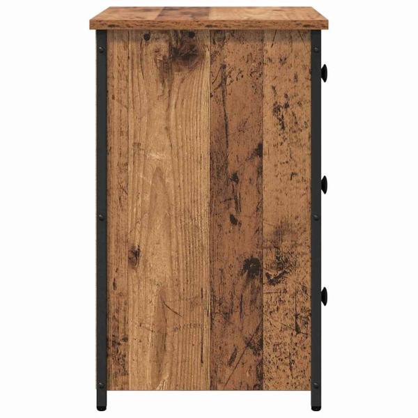Alter Holztisch Alter Holz MDF, Spanplatte, Metall Mittel
