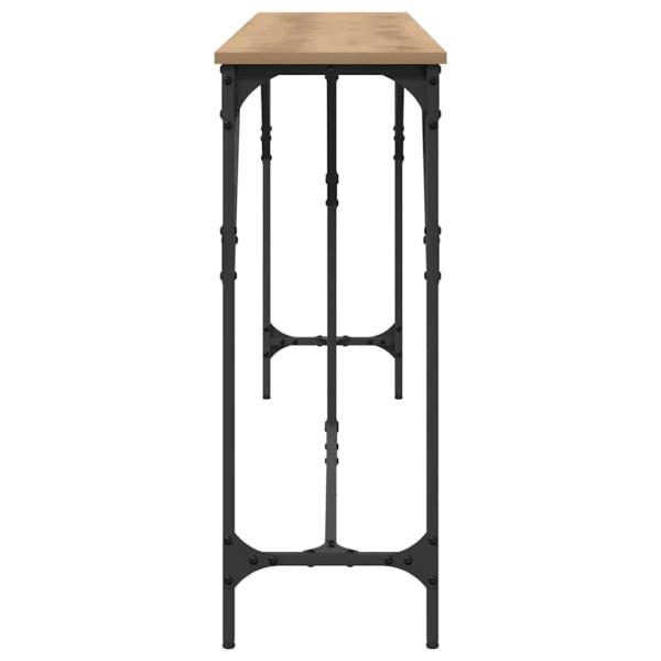 Konsolentisch Eiche 200x29x75 cm Holzwerkstoff