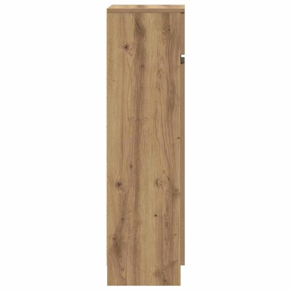 Schuhschrank Handgefertigte Eiche 100,5x28x100 cm Ingenie Holz