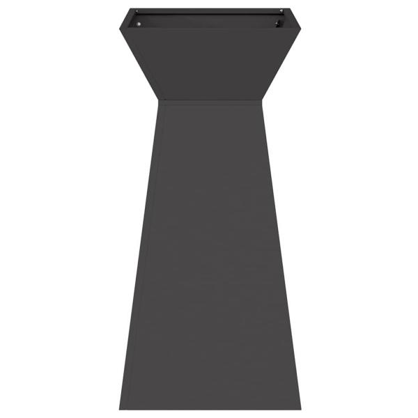 Pflanzenständer Schwarz Kunststoff 35 x 35 x 73 cm Pflanzengefäße