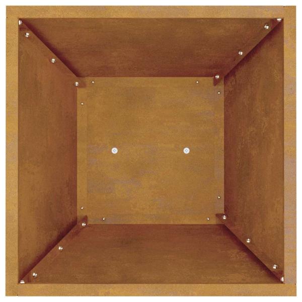 Pflanzenständer Wetterfester Stahl 35 x 35 x 73 cm