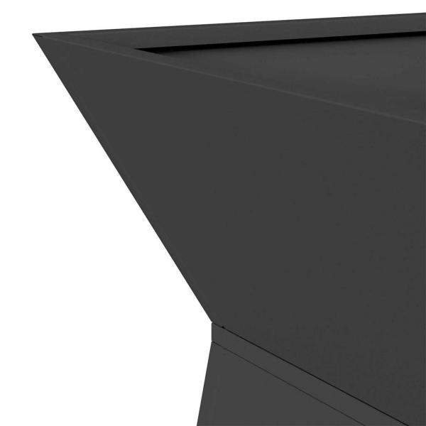 Pflanzenständer Schwarz Metall 40 x 40 x 101 cm