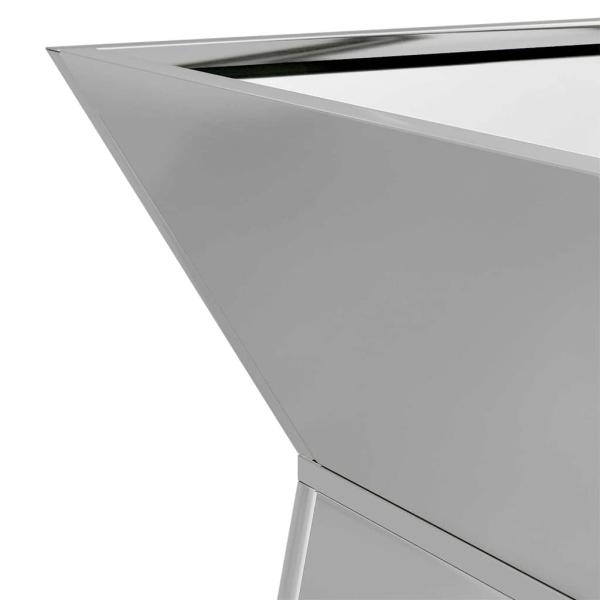 Pflanzenständer Feuerverzinkter Stahl 40 x 40 x 101 cm Pflanzer