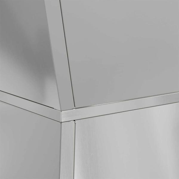 Pflanzenständer Feuerverzinkter Stahl 40 x 40 x 101 cm Pflanzer